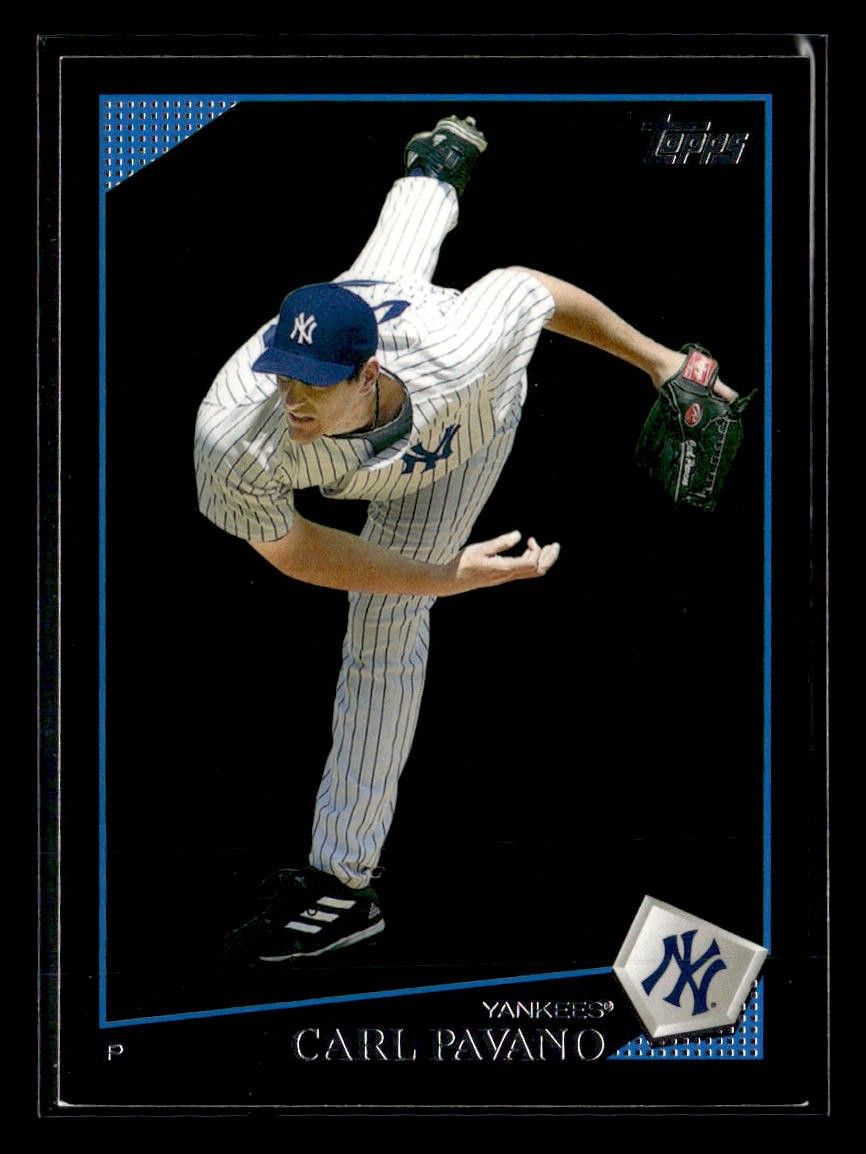 2009 Topps #151 Carl Pavano Black Card New York Yankees