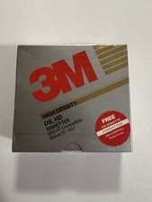 3M Diskettes DS, HD Box of 10- 5 1/4" HIGH DENSITY New and Sealed