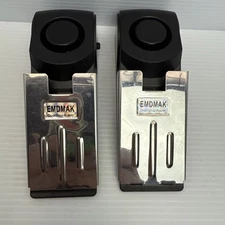 X2 DOOR STOP Alarm Home Travel Wireless Security Alert Portable Safety Block