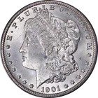 1901-O Morgan Silver Dollar OGH PCGS MS63 Superb Eye Appeal Nice Strike