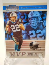 2019 CONTENDERS CHRISTIAN MCCAFFREY MVP FOOTBALL INSERT CARD PANTHERS NFL panini