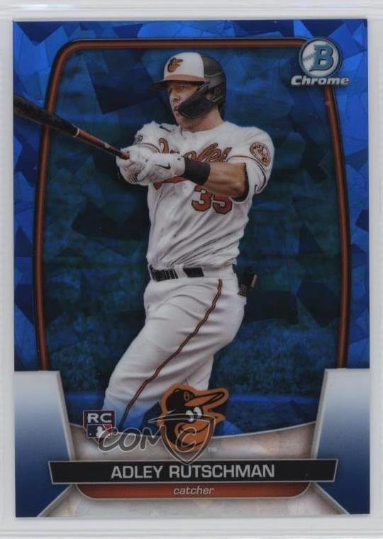 2023 Bowman Chrome Sapphire Edition Adley Rutschman #17 01nw