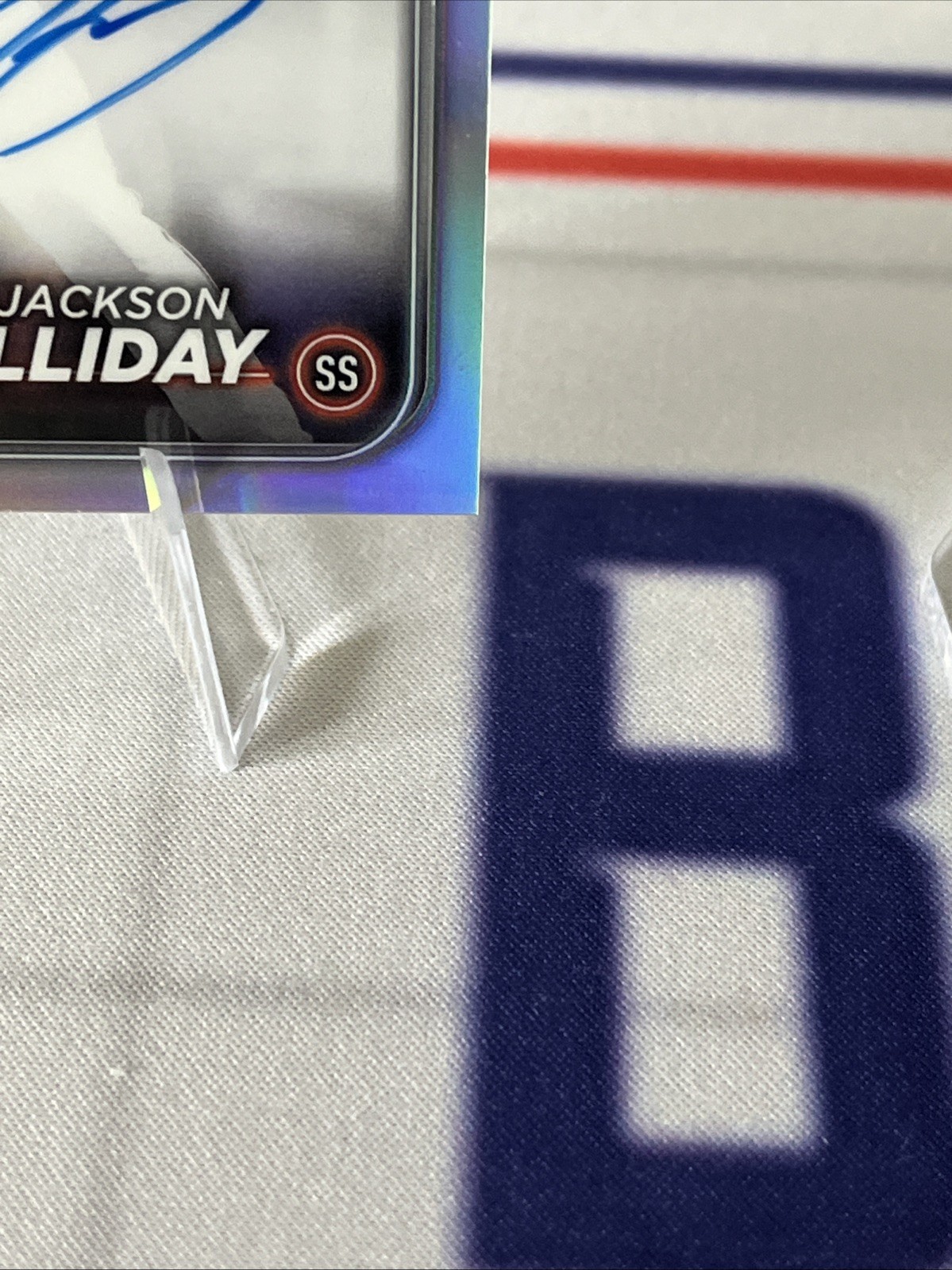 2024 Topps Chrome - Rookie Autographs Jackson Holliday #RA-JH Refractor /499 view 4