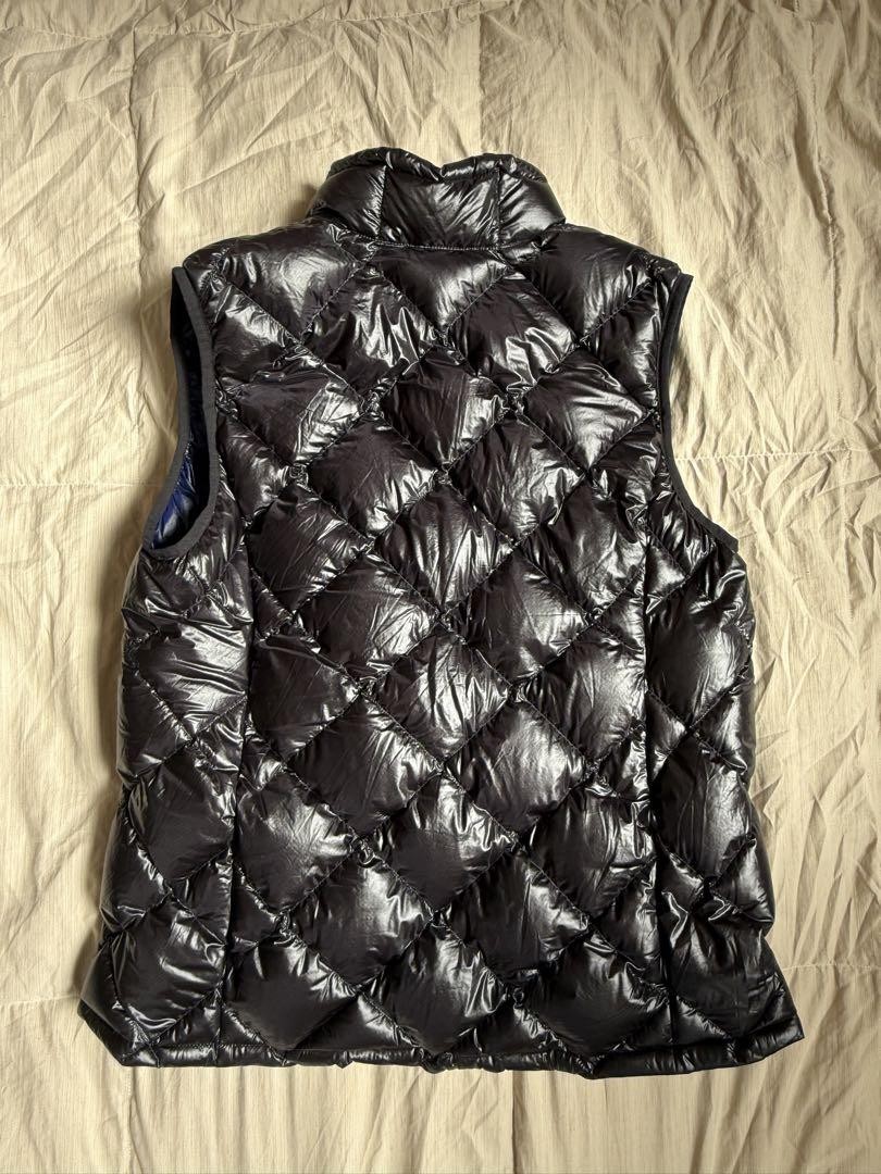 Mont-Bell Down Vest Men JP size Unused Black Down Filled | eBay