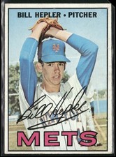 1967 Topps #144 Bill Hepler VG