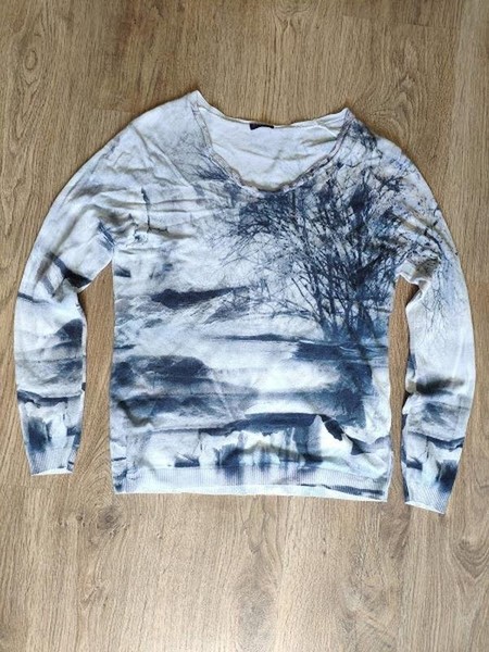 Women Gerry Weber Sweater Grey Cotton 48