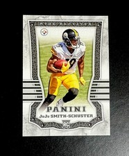 2017 Panini JuJu Smith-Schuster Rookie #158 (RC) Football Card Steelers. rookie card picture