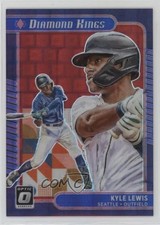 2021 Panini Donruss Optic Diamond Kings Red Pandora Prizm 70/99 Kyle Lewis 04g8