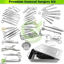 Premium General Surgery Set Surgical Operating Orthopedic Instruments Kit