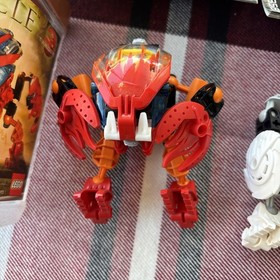 Lot of 4 Lego BIONICLE / Bohrok / 8564 8563 8565 8561  - 4 Canisters 2 Manuals