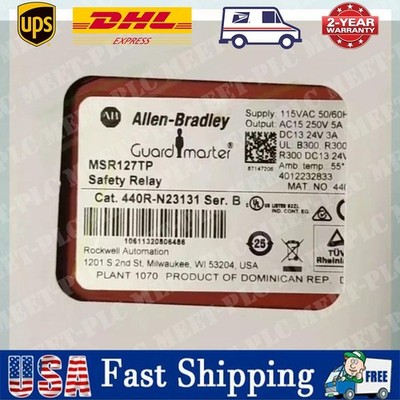 New 440R-N23131 AB 440R Single Function Safety Relays MSR127TP US Free Tax