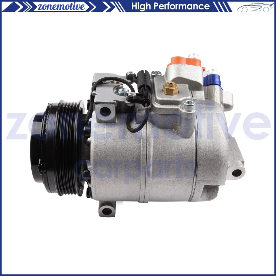 For BMW 330Ci 330i 330xi 525i 528i 530i 540i 740i A/C AC Compressor - Image 3 of 4