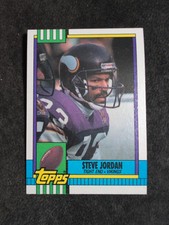 1990 Topps Steve Jordan #112 Minnesota Vikings Football Card 