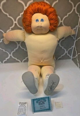 Little People Harry Arthur Cabbage Patch Kids Doll Hand Signed by Xavier Roberts