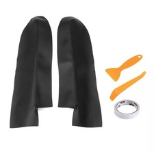 Für Honda CRV CR-V 2007-2011 Schwarz Tür Pappe Armlehne PU Leder Abdeckung