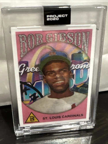 2020 Topps Project 2020 #249 Bob Gibson by Ben Baller