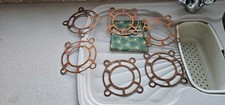 6 X Copper Gaskets For Vintage Stationary Engine.  Lister, Petter, Etc