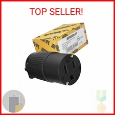 Journeyman-Pro 515CV 15 Amp 120-125 Volt, NEMA 5-15R, 2Pole 3Wire, Straight Blad