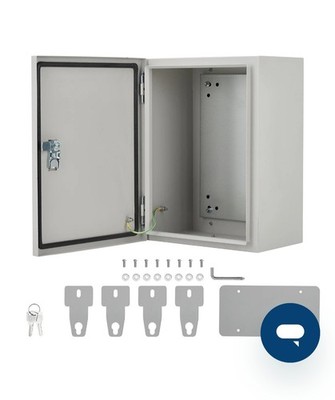 12''x10''x6'' Outdoor Waterproof Electrical Box,IP66, Lockable, Rust-Resistant