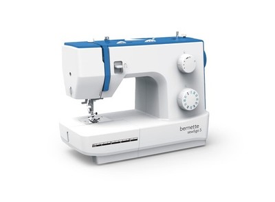 sew&go 5 free arm sewing machine, easy operation, threading aid, thread cutting...