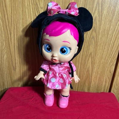 Cry Babies Disney Nurturing Baby Doll inspired by Minnie Mouse.