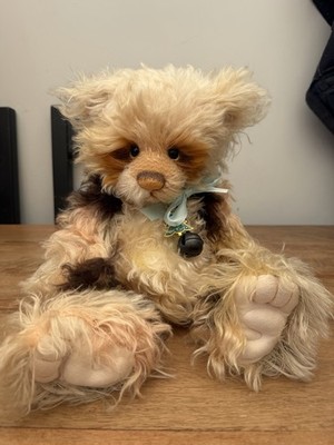 Charlie Bears Original Gedicht Super Selten & Atemberaubendes Beispiel Ein Etikett Siehe Fotos