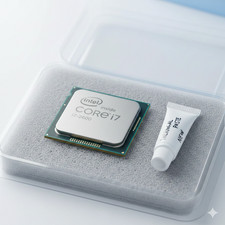 Intel Core i7-2600 CPU 4 Cores 3,40GHz Prozessor LGA1155 + Wärmeleitpaste