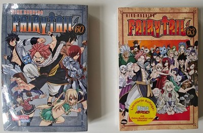Fairy Tail Manga Paket 1-38; 62; OVP-Sammleredition Bde. 60+63; Fairy Tail S 1,2
