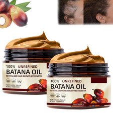 2 Pack 120ml Batana Oil Cream For Hair Growth Healthier Fuller Anti Hair Loss