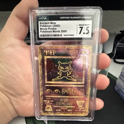 Pokémon: Ancient Mew No.1 Movie 2000 Promo Holo CGC 7.5 English