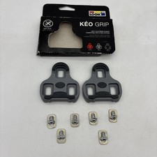 LOOK Keo Grip Gray Cleats 4.5 Degree for Keo Blade Pedals Includes Hardware
