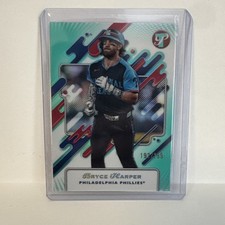BRYCE HARPER 2025 TOPPS PRISTINE AQUA REFRACTOR PHILLIES /199