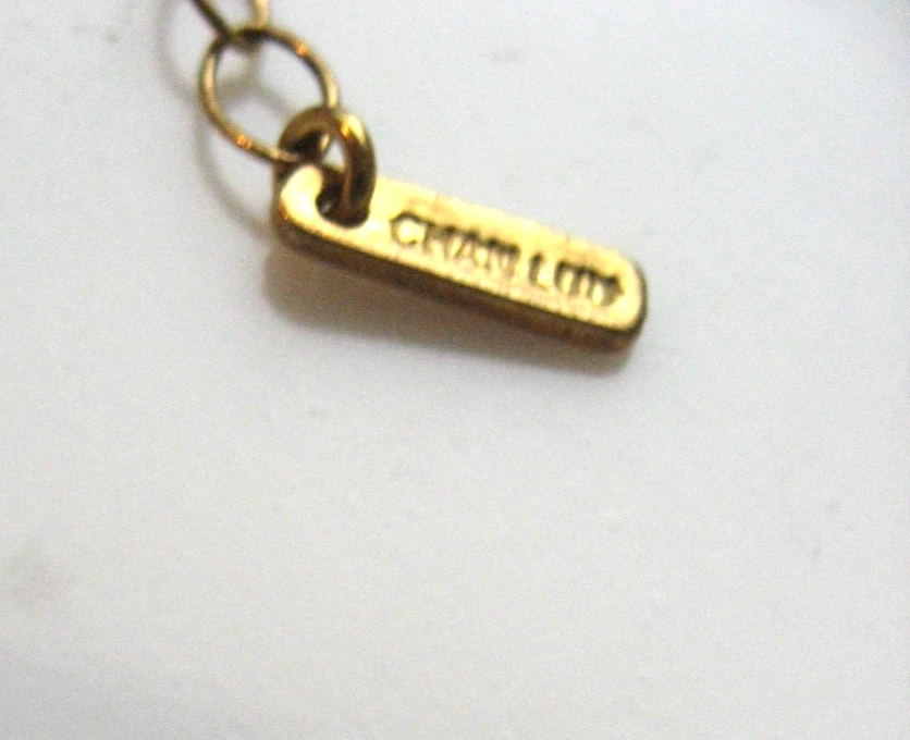 Collar Chan Luu Martillado Oro Semi Precioso Granate Amatista Bisel Trío Nuevo con Etiquetas Foto 4 de 4