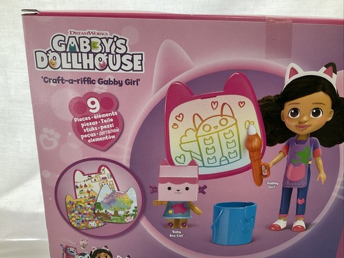 Gabby's Dollhouse Craft-a-Riffic Gabby Girl DreamWorks Netflix 9 piece set Gift - Picture 6 of 12