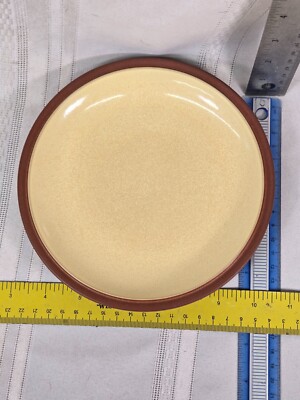 Denby Juice Bread & Butter Plate Lemon Yellow
