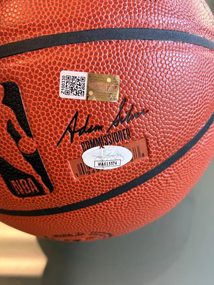 Dennis Rodman Signed Basketball JSA Authenticated - Image 2 of 2