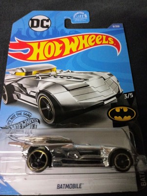 hot wheels silver batmobile