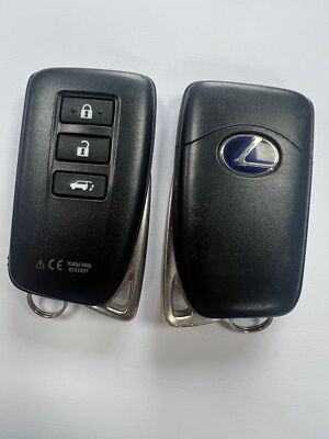 ORIGINAL LEXUS 3 TASTEN FERNBEDIENUNG SMART SCHLÜSSELANHÄNGER GETESTET TOKAI RIKA B2X2K2P!