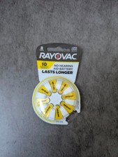 Rayovac Size 10 Hearing Aid Batteries