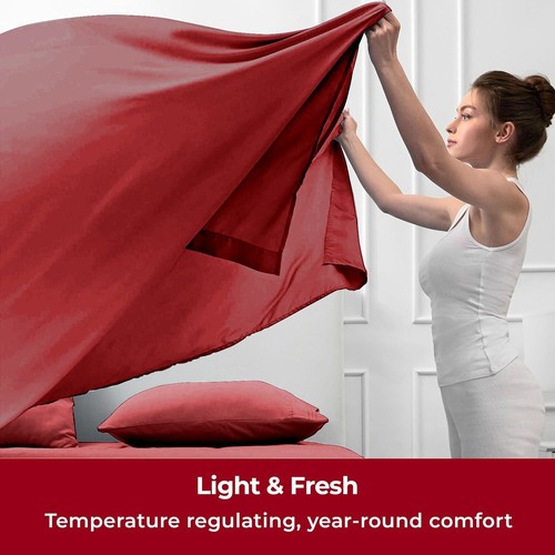 Vantona Luxury Soft Fitted & Flat Sheets 100% Cotton (Sold Separately) - Picture 72 of 93