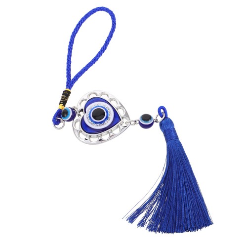 Devil's Eye Keychain Hanging Ornament Large Keyring Car Decoration - 第 8/12 張圖片