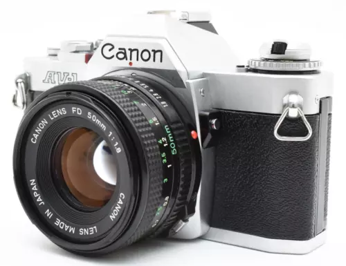READ! [ Exc ] Canon AV-1 35mm SLR Film Camera New FD NFD 50mm F2 JAPAN 2349198