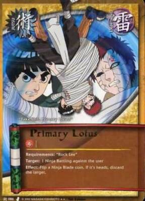 Primary Lotus - J-086 - Rare - 1st Edition - Diamond Foil Curse of the Sand Play