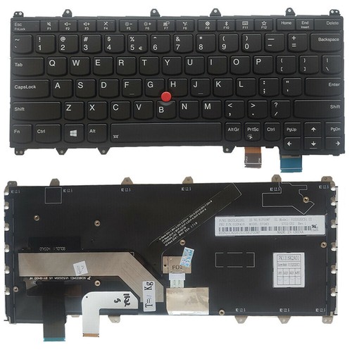 New Keyboard Backlit with pointer For Lenovo Thinkpad YOGA 260 Yoga 370 USA