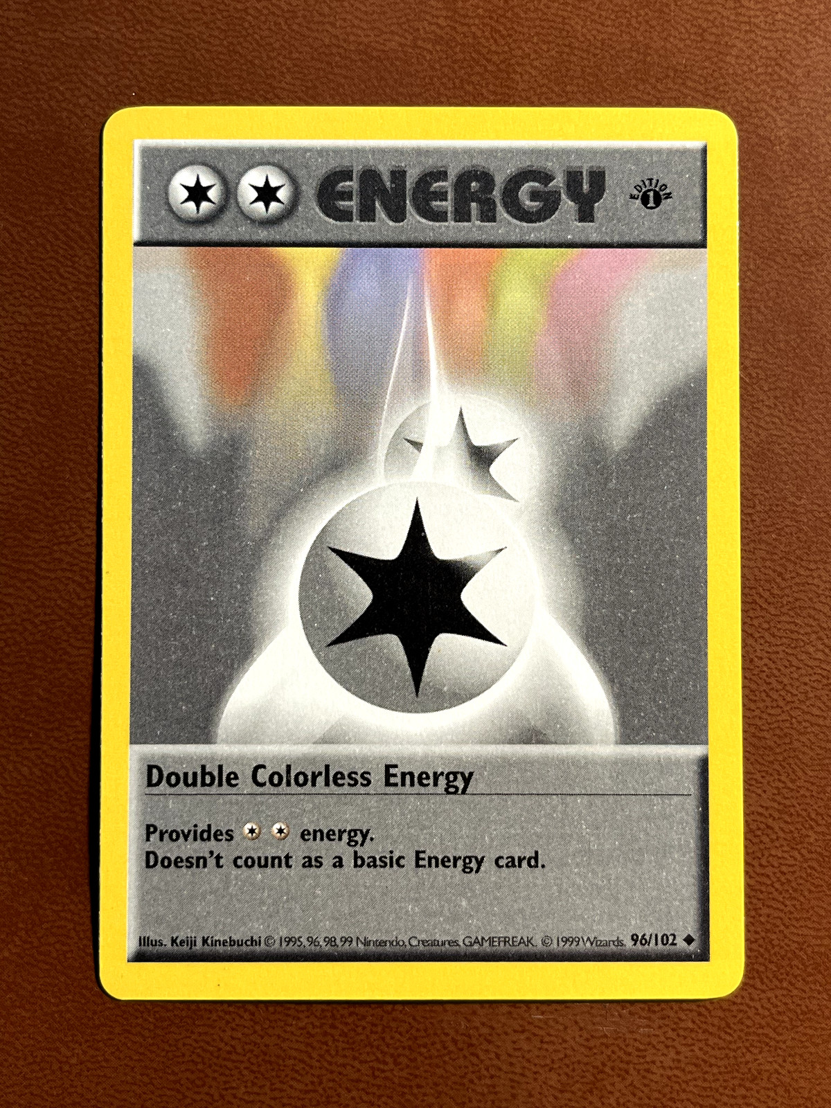 1999 Pokemon 1st Edition Double Colorless Energy 96/102 - Near Mint