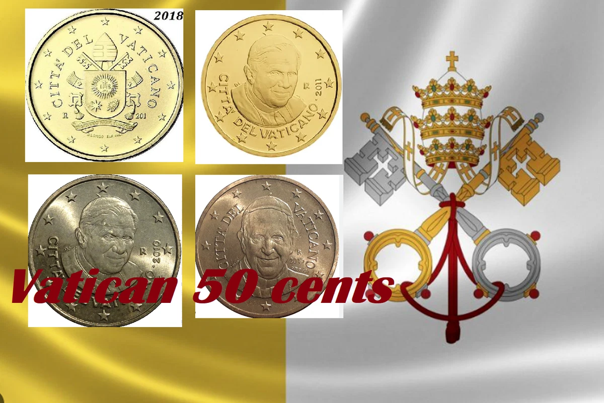 50 欧元美分硬币梵蒂冈硬币| eBay