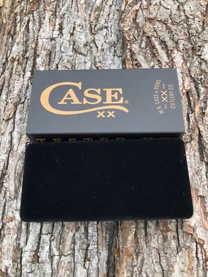 CASE XX EMPTY VELVET BOX WITH SLEEVE - BOX ONLY