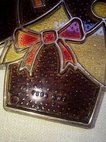 Lote (3) Corona Árboles Decoraciones Colgantes Navidad Vintage SNP 1985 *Leer - Imagen 7 de 20