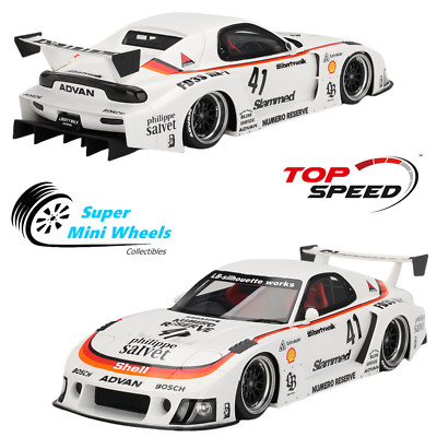 Top Speed 1:18 MAZDA RX-7 LB-Super Silhouette #41 Numero Reserve #TS0531