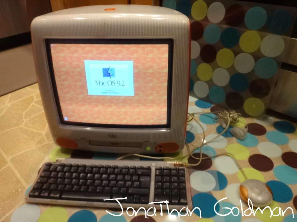 Apple iMac Naranja Mandarina PowerPC G3 333Mhz 256MB RAM 120GB HD De Colección Mac